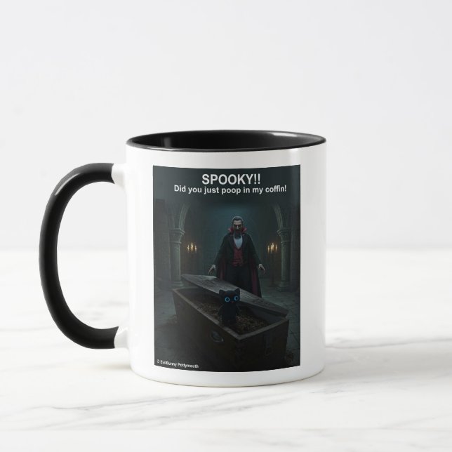 Mug Naughty Kitten de Dracula (Gauche)