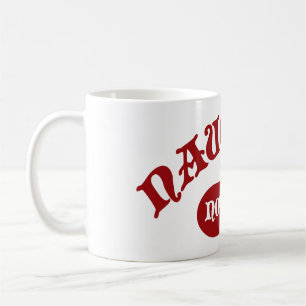 Mug Naughty Not Me Funny Holiday Noël Père Noël Love