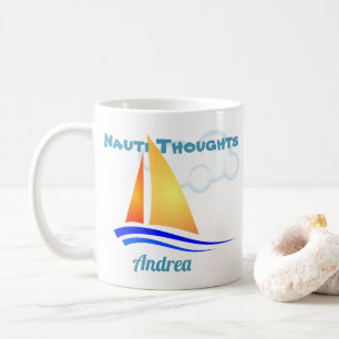 Mug Nauti Pense Nautique Voilier
