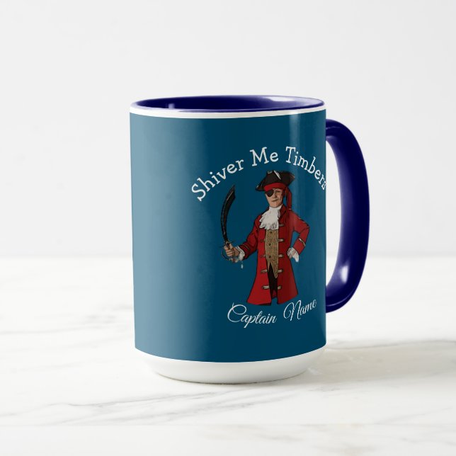 Mug Nautial Boy Pirate (Devant droit)