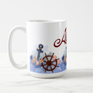 Mug Nautical Beach Wedding Bridesmaid Cadeau