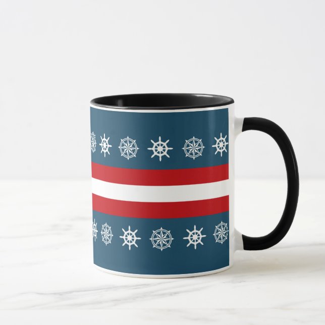 Mug Nautical themed design (Droite)