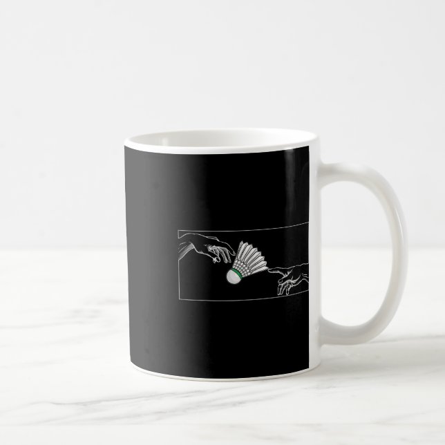 Mug Navette En Main Pour Les Joueurs De Badminton À Ba (Droite)