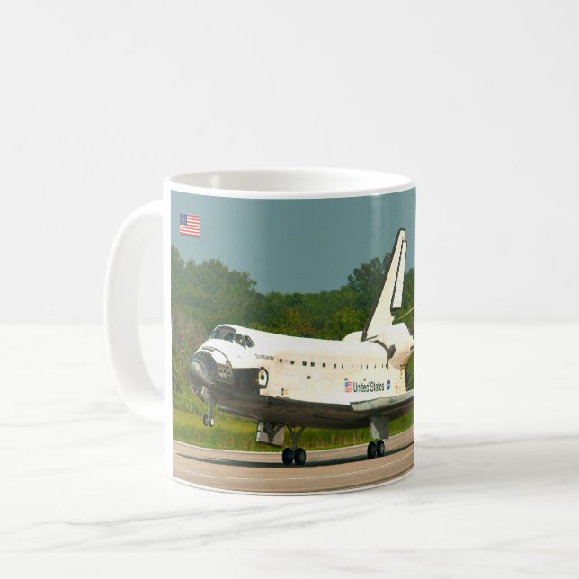 MUG NAVETTE SPATIALE AMÉRICAINE 1981-2011 (Devant gauche)