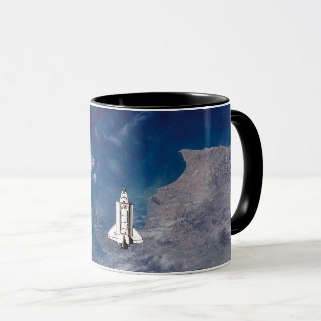 Mug Navette spatiale Endeavour STS-113 en orbite terre (Devant droit)