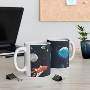 Mug Navette spatiale extra-atmosphérique mignonne