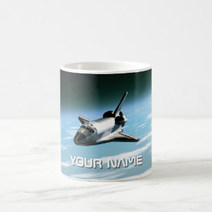 Mug Navette spatiale. Personnalisable