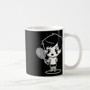 Mug Navette sport Badminton Cartoon Racquet pour enfan