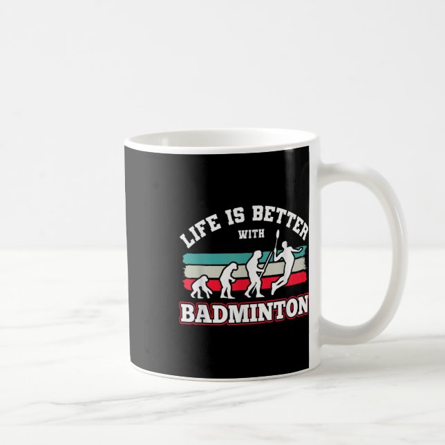 Mug Navettes Badminton (Droite)