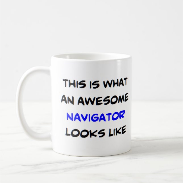 Mug navigateur, génial (Gauche)