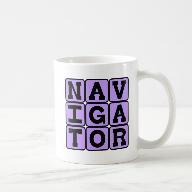 Mug Navigateur, Maître de la carte (Droite)