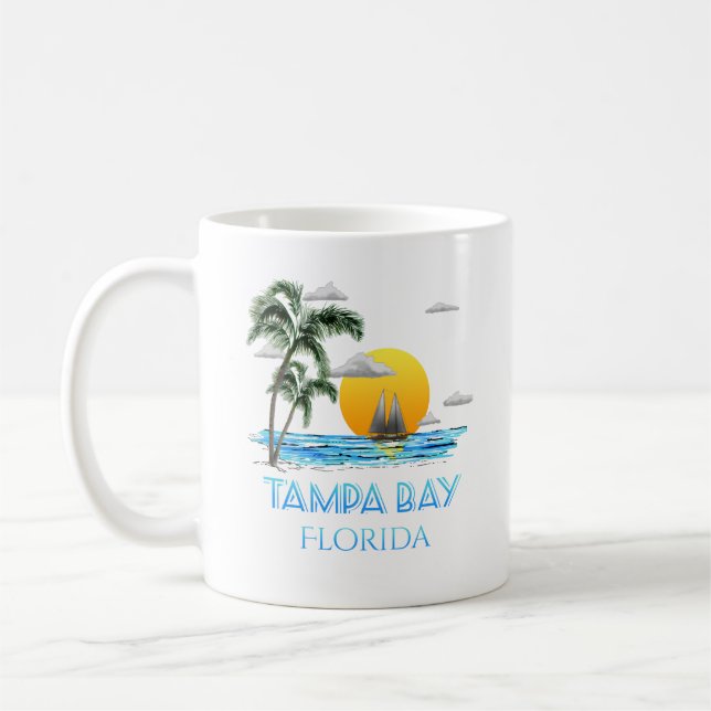 Mug Navigation de Tampa Bay la Floride (Gauche)