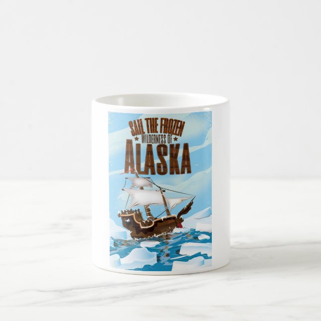Mug Naviguer dans la nature gelée de l'Alaska (Centre)