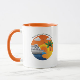 Mug Naviguer dans la vie ensemble