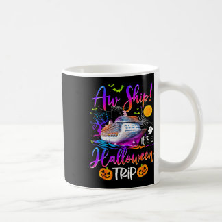 Mug Navire magnifique voyage Halloween Famille en croi