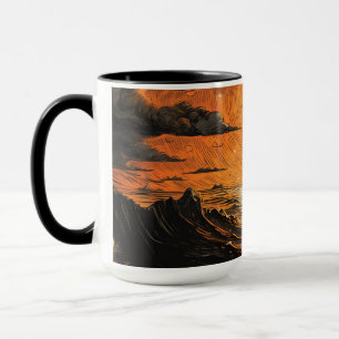 Mug Navire naviguant la nuit