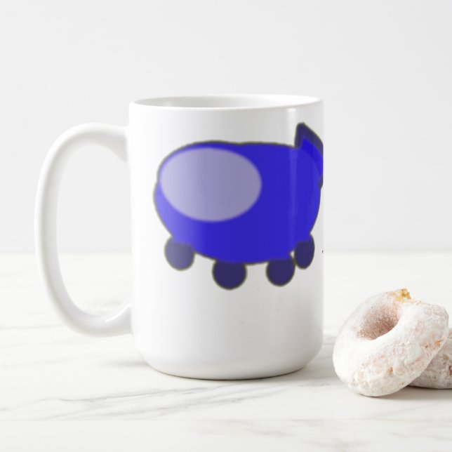 Mug Navire spatial (Avec donut)