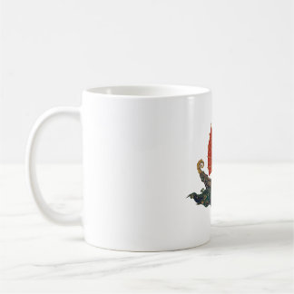Mug Navire Trésor Junk Chinois à Voile Rouge
