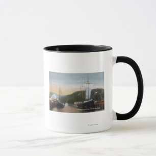 Mug Navires Chargement du bois
