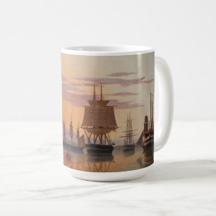 Mug Navires sur le Tage   Carl Dahl