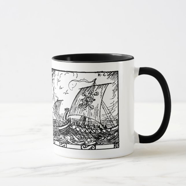 Mug Navires viking (Droite)