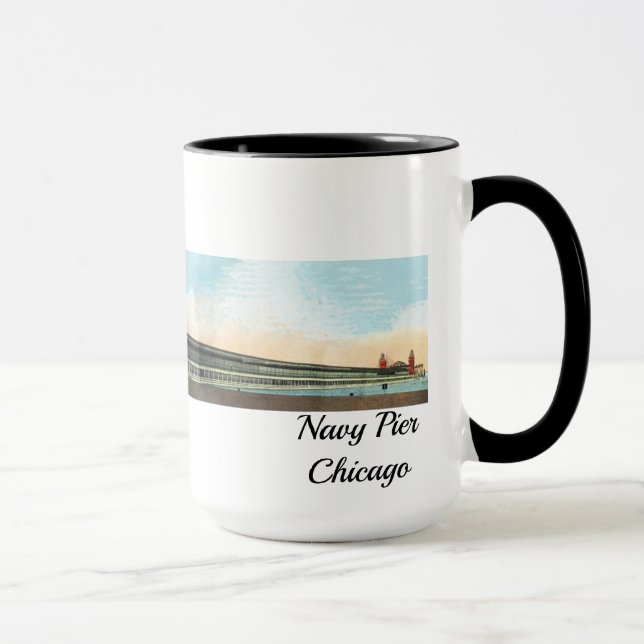 Mug Navy Pier Chicago 1920's Windy City (Droite)