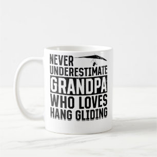 Mug N'ayez jamais sous-estimez Papi qui aime le vol en