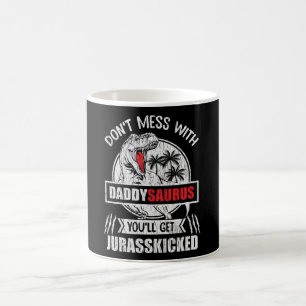 Mug N'ayez pas de mal avec papa Saurus Dinosaur père d
