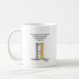 Mug N'ayez pas peur des mauvaises nouvelles - Psaume 1