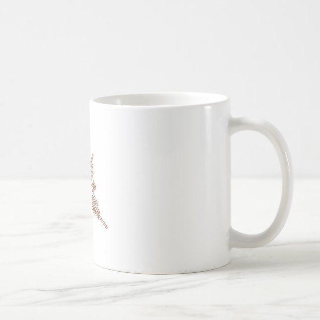 Mug Nazca Lines Croquis de colibris (Droite)