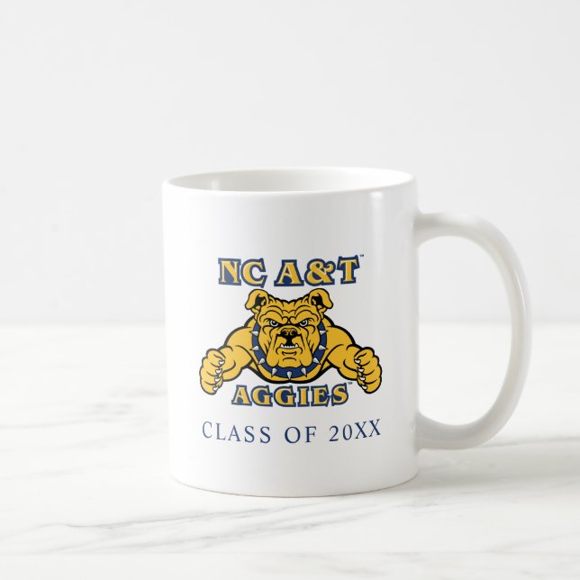 Mug NC A&T Agences | Aggie Bulldog (Droite)