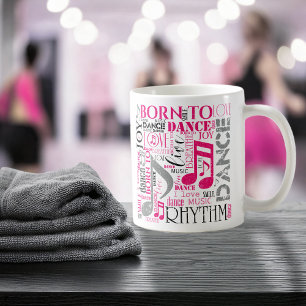 Mug Né à Dance Pink ID277