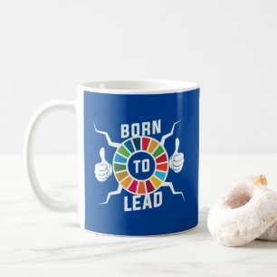 Mug Né à la tête des ODD de l'ONU Objectifs mondiau