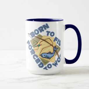 MUG NÉ À POISSON FORCÉ À TRAVAILLER