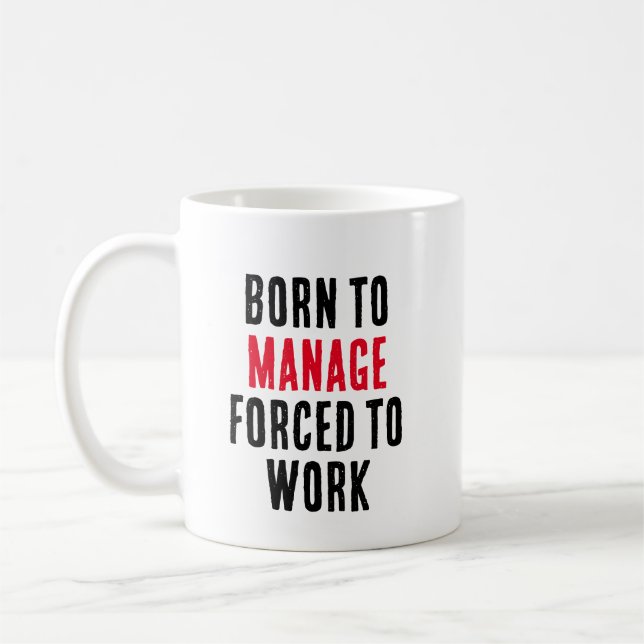 Mug Né Au Travail Forcé À L'Ingénieur (Gauche)