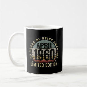 Mug Né Avril 1960 63Ème Fabriqué En 1960 63