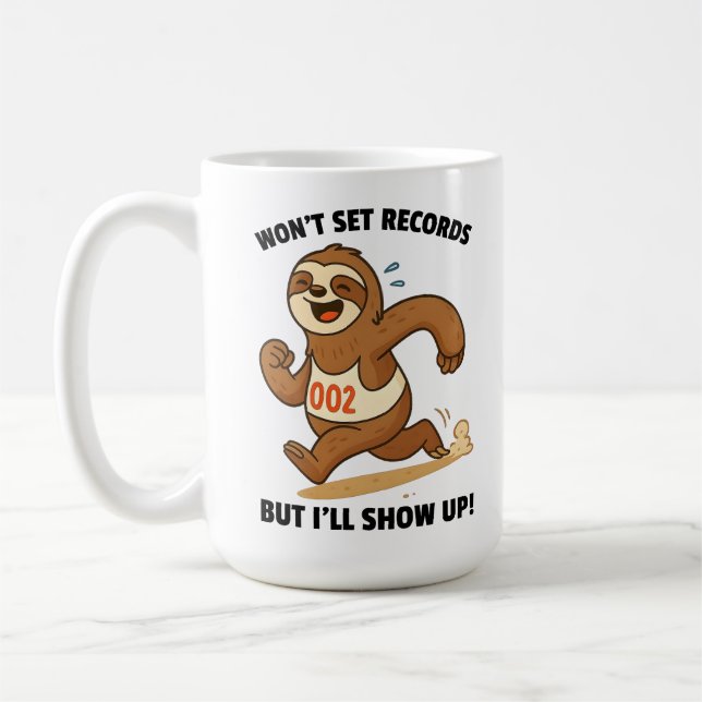 Mug Ne battra pas de records mais je me présenterai –  (Gauche)