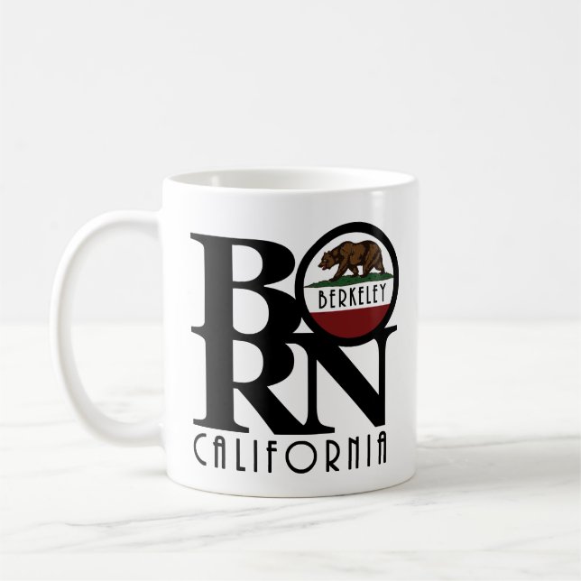 Mug NÉ Berkeley Californie 11oz (Gauche)