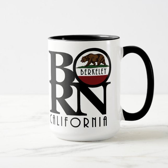 Mug NÉ Berkeley Californie 15oz (Droite)