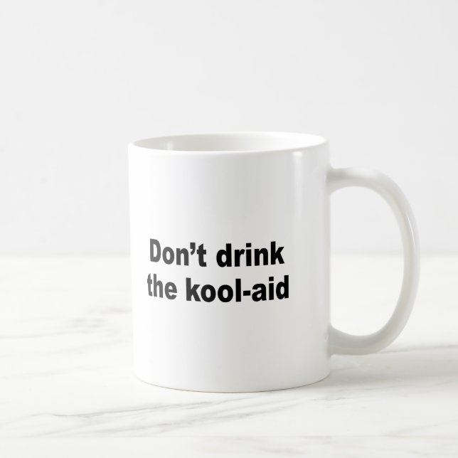 Mug Ne buvez pas l'aide de kool (Droite)