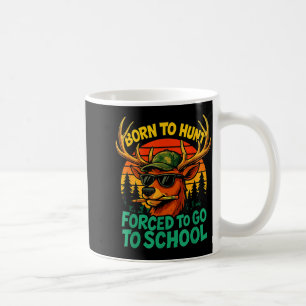 Mug Né Chasse Forcé Aller À L'école Garçon Enfant Camo