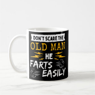 Mug Ne craignez pas le vieil homme qu'il pèche facilem