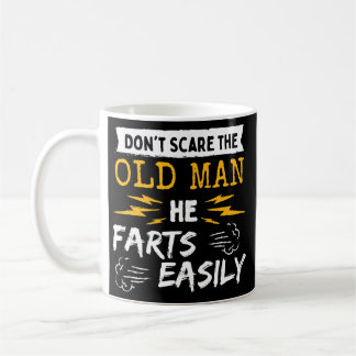 Mug Ne craignez pas le vieil homme qu'il pèche facilem