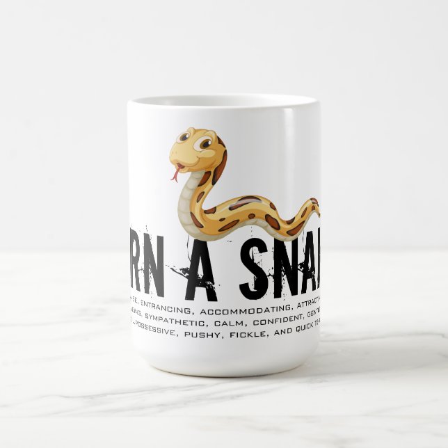 Mug Né dans l'année du serpent (Centre)