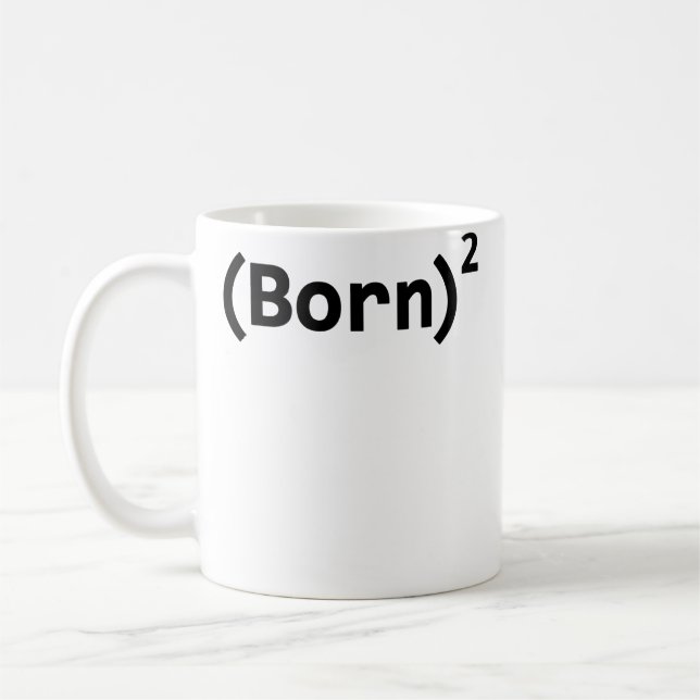 Mug Né de nouveau (Gauche)
