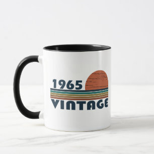 Mug Né en 1965 vintage 60e anniversaire cadeau