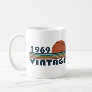 Mug Né en 1969 anniversaire vintage