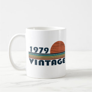 Mug né en 1979 cadeau d'anniversaire vintage