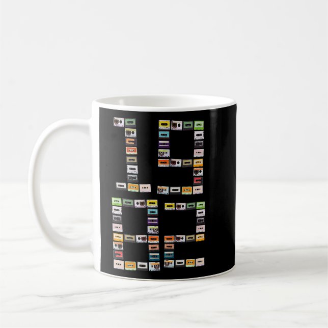 Mug Né en 1982 Cassette Tapes Mixtapes 1980 Musique (Gauche)