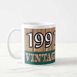 Mug Né en 1991 - Anniversaire